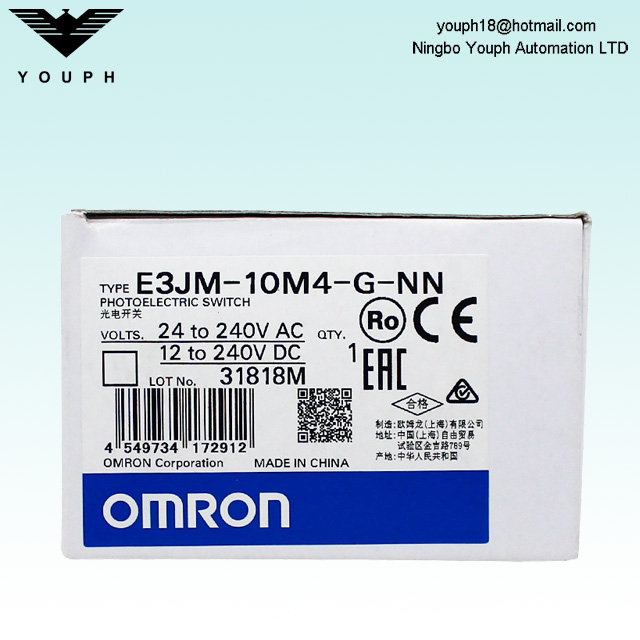 OMRON E3JM-10DM4-G-NN E3JM-10L-G-NN Capteur photoélectrique