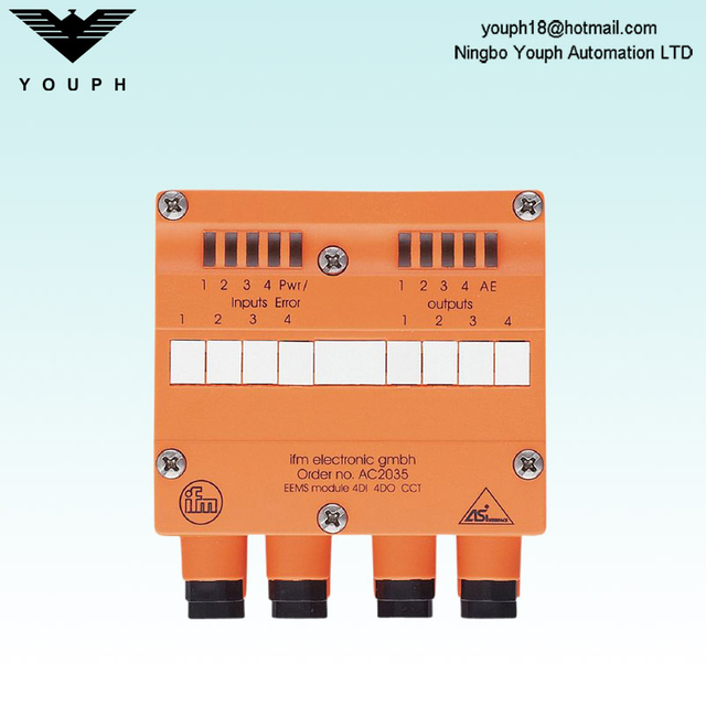 IFM AC2035 AS-Interface Module Universal Module AC2035 Module EEMS 4DI 4DO T CCT