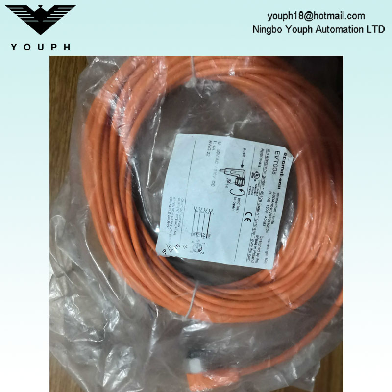 IFM EVT005 ADOAH040VAS0010E04 10m avec câble de connexion à douille