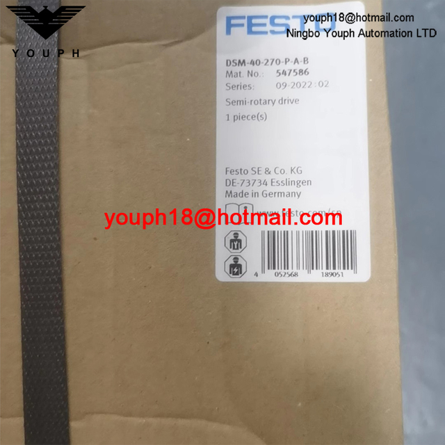 FESTO DSM-40-270-PAB 547586 566211 547600 547589 G1 / 8 SEMI-ROTARY Drive