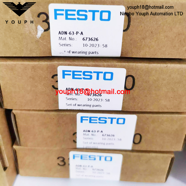 FESTO ADN-63-PA 673626 ADN AEN 63 mm Kits de réparation d'actionneur pneumatique