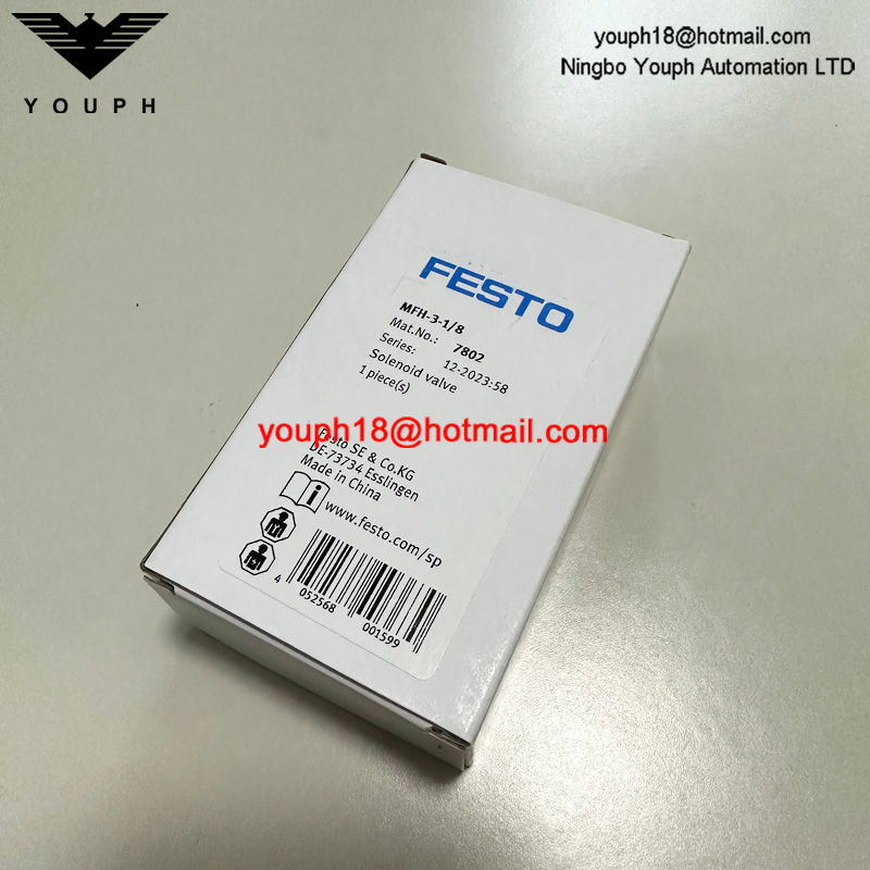 FESTO MFH-3-1 / 8 7802 G1 / 8 '3/2 Way Tiger Classic Solénoïde