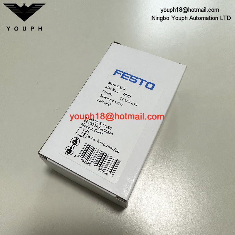 FESTO MFH-3-1 / 8 7802 G1 / 8 '3/2 Way Tiger Classic Solénoïde