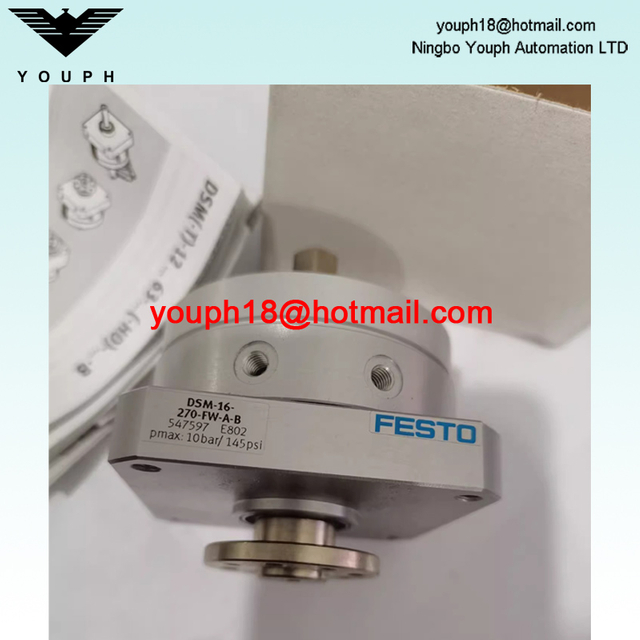 FESTO DSM-16-270-FW-AB 547597 FRANGE SHAFT SEMI-ROTARY Drive