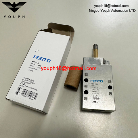FESTO MFH-5-1 / 8 9982 G1 / 8 5/2 voies d'électrovanne MFH
