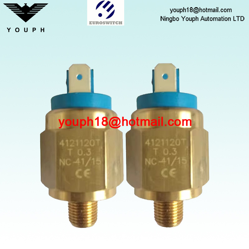 Italie Euroswitch 4121120T 4121121T 4120122 Interrupteur de pression en diaphragme