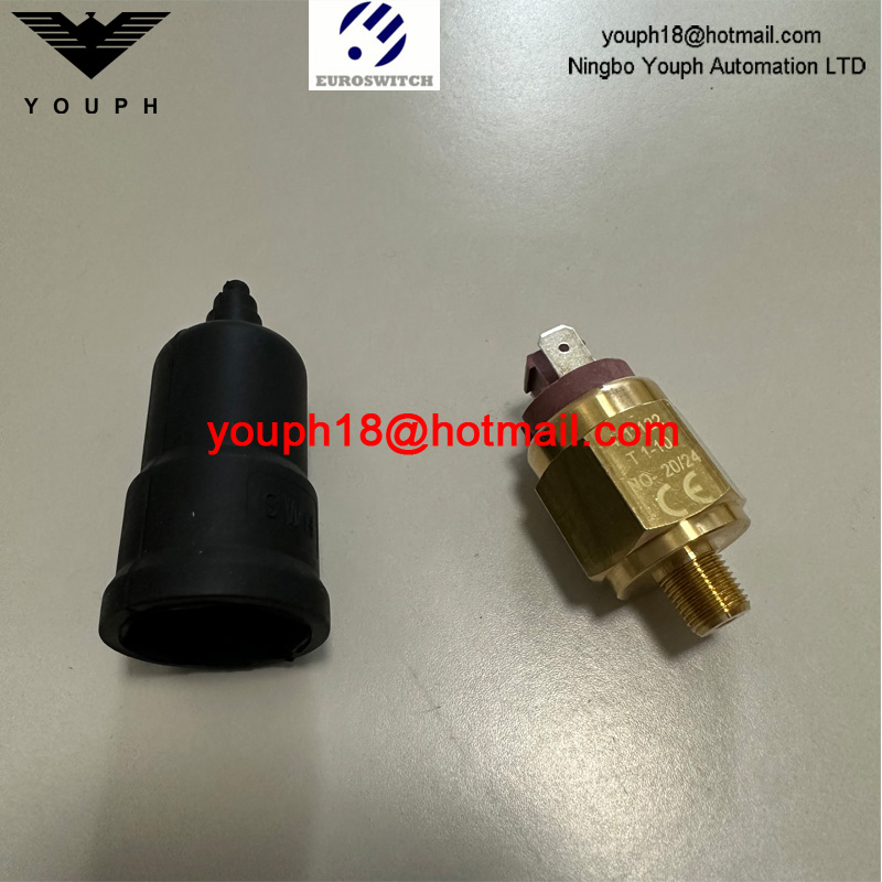 Italie Euroswitch 4111122 4110122 412022A NO / NC 0,5 A / 48 V COMMUTATEUR DE PRESSION DIAPHRAGM