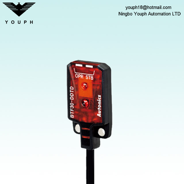 Autonics BTF15-BDTD BTF15-BDTD-P BGS Structure de protection réfléchissante IP67 Capteur photoélectrique