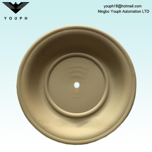 Diaphragme de pompe sauvage 08-1010-58 Membrane jaune Santoprène de 2 'Pompe pneumatique sauvage T8 PS8 PX8