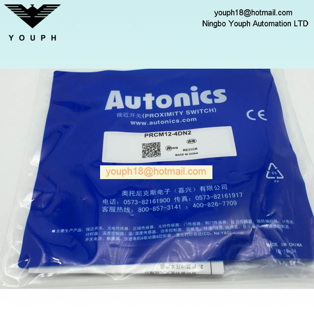 Autonics PRCM12-4DN2 PRCM12-4DP2 PRCM Série Cylindrique de type connecteur Capteur de proximité