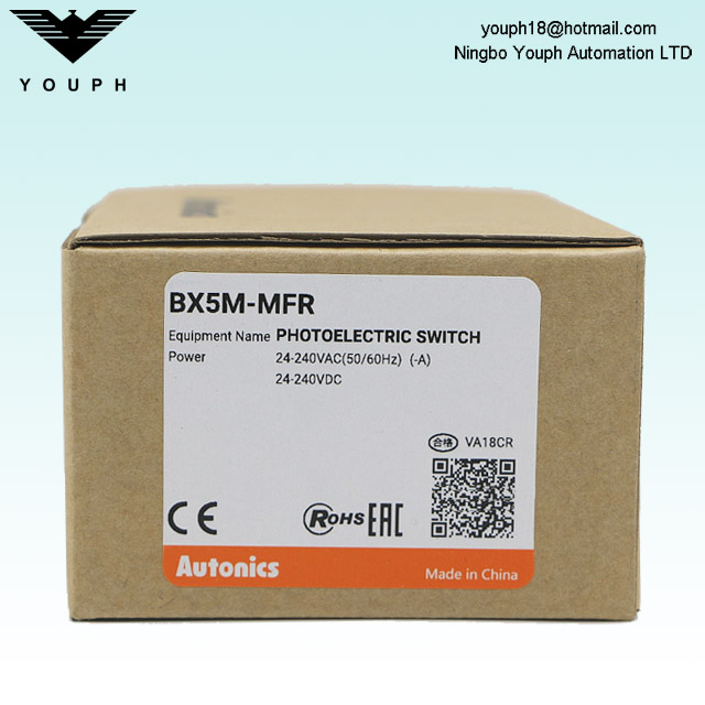 Autonics BX5M-MFR BX5M-MFR-T Amplificateur rétroréflet Capteur de photo de terminal intégré