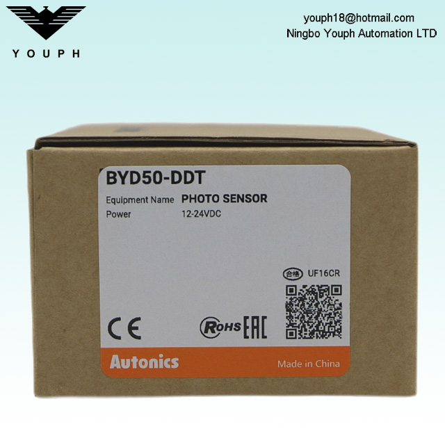 Autonics BYD50-DDT Convergent Réflexion avec un capteur photoélectrique de l'amplificateur