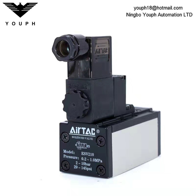 AIRTAC ESV210 ESV220 ESV230C ESV230E ESV230P ISO Sallenoïde standard
