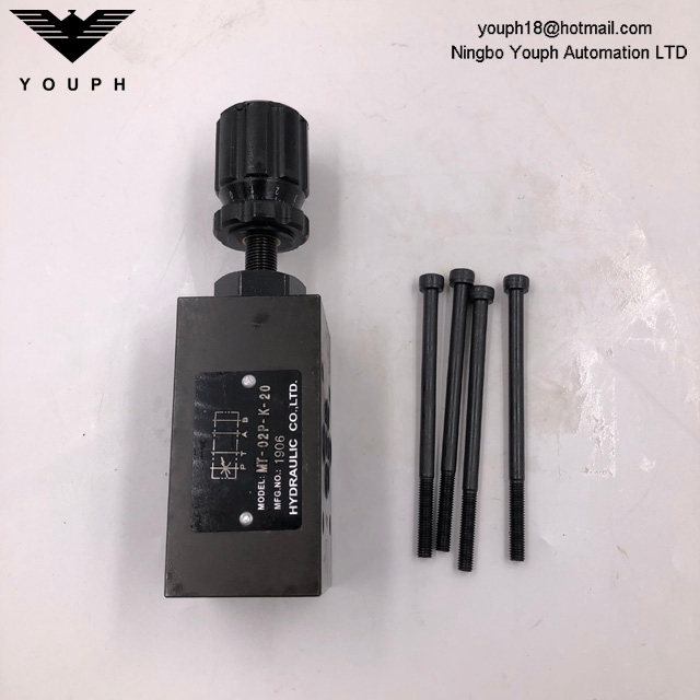 MT-02P-K-20 MT-02T-K-20 MT-03P-K-20 MT-03T-K-20 Valve hydraulique