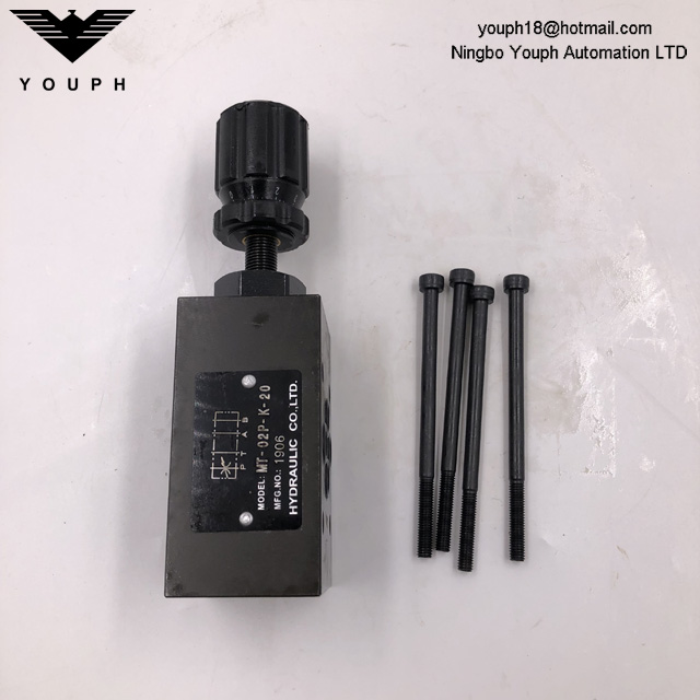 MT-02P-K-20 MT-02T-K-20 MT-03P-K-20 MT-03T-K-20 Valve hydraulique