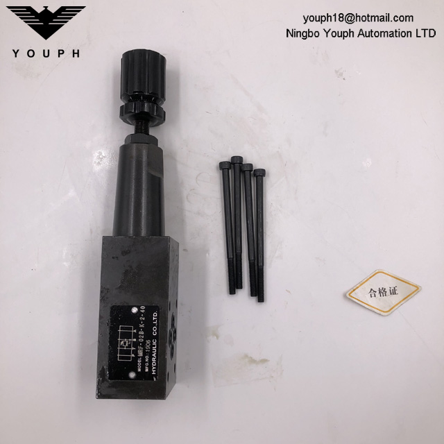 MRF-02B-K-2-40 MCS-02B-K-2-20 Valve hydraulique