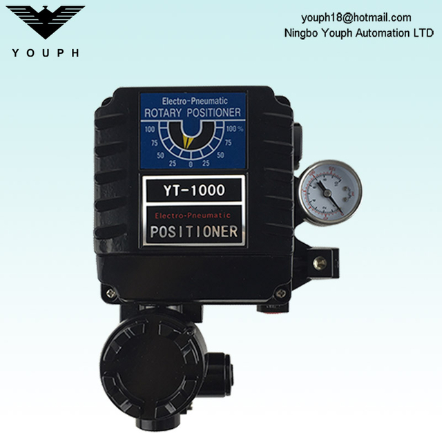 YTC YT-1000R YT-1000RDN532S00 Double action Namur Lever Electro Pneumatic Positionneur