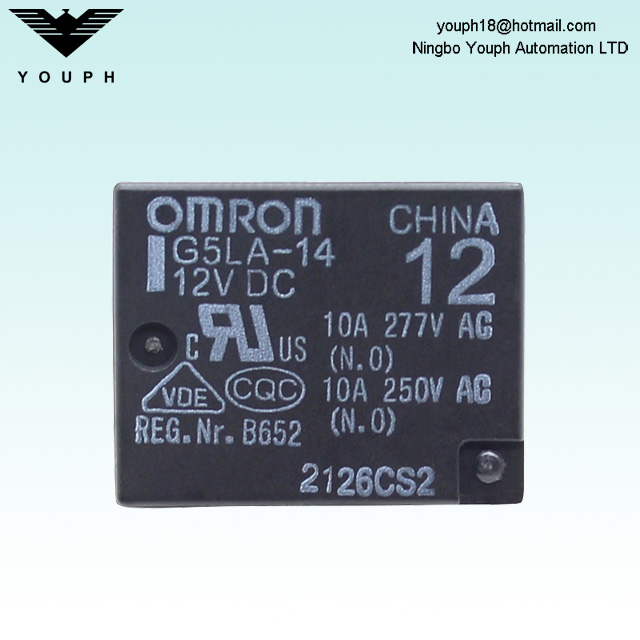 OMRON G5LA-14 G5LE-14 5VDC 12VDC 24VDC 10A5 Relais