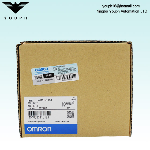 OMRON NJ301-1100 NJ301-1200 Contrôleur d'automatisation des machines CPU