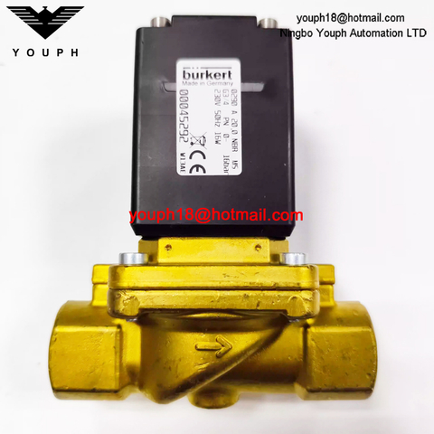 Burkert 00045292 0290 A 20,0 NBR MS 230V 50Hz 16W G3/4' Électrovanne en laiton servocommandée