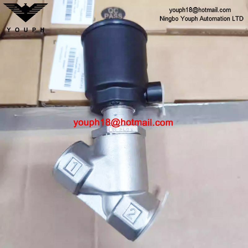 ASCO E290A399 E290A399VI vanne à siège angulaire à vapeur en acier inoxydable EMERSON haute température