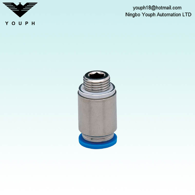 IFM E30077 Pneumatic Push-In Air Ariting QS-G1 / 8-8 Connexion