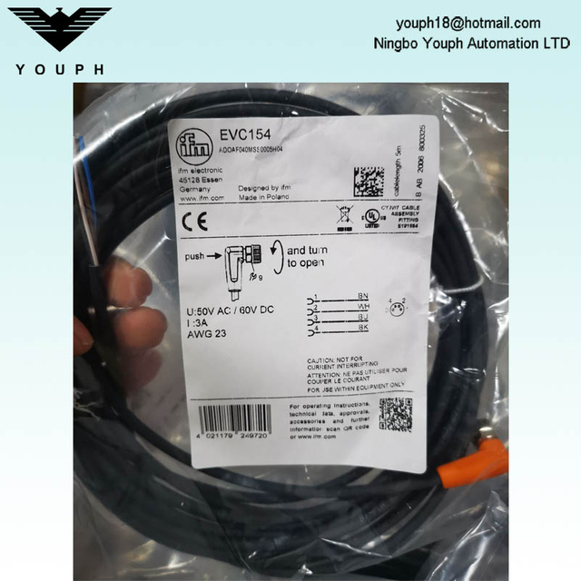 IFM EVC154 ADOAF040MSS0005H04 CONCRIPTION Câble à prise