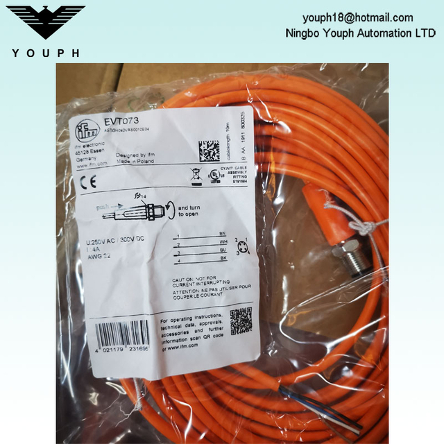 IFM EVT073 ASTGH040VAS0010E04 CONCRIPTION Câble avec fiche
