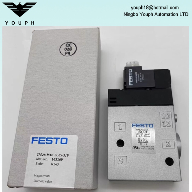 FESTO CPE24-M1H-3GLS-3/8 163169 G3 / 8