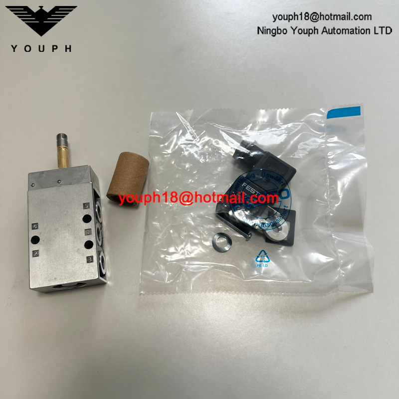 Festo MFH-5-1 / 8 9982 avec bobine 24VDC 220VAC 5/2 voies MFH Tiger Classic Solenoïde