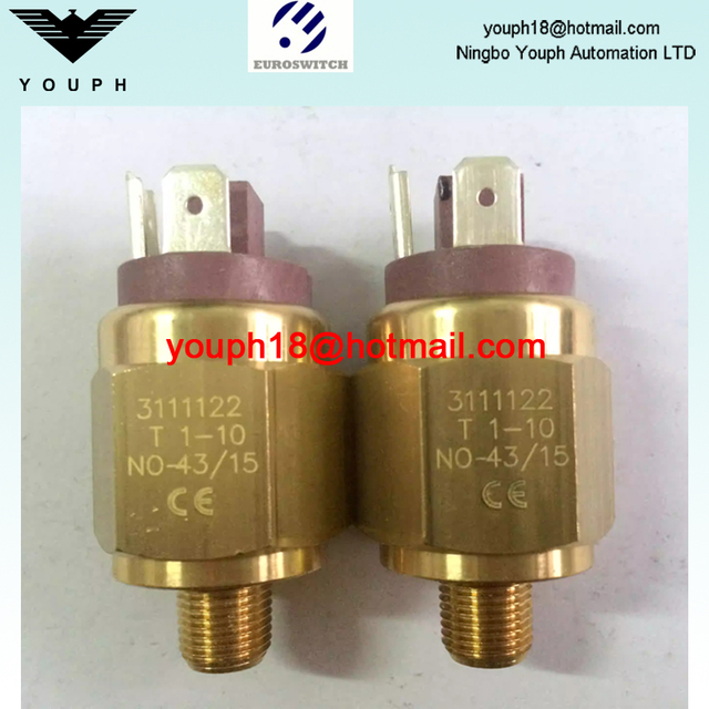 Euroswitch 3111122 3110123 31 31V Machine textile FKM DIAPHRAGM PRESSION PRESSION PRESSION