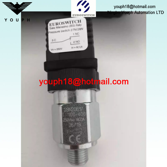 Euroswitch 28N20617 28N21517 28N22617 28N Contacts Contacts Diaphragm Pression Interrupteur
