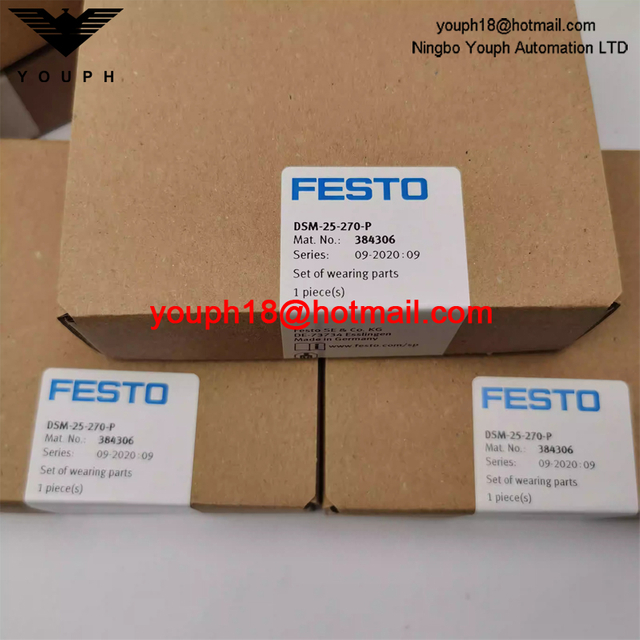 FESTO DSM-12-270-P 384304 DSM-16-270-P 384305 DSM- 25-270-P 384306 Ensemble d'entraînement semi-rotarien de pièces de port