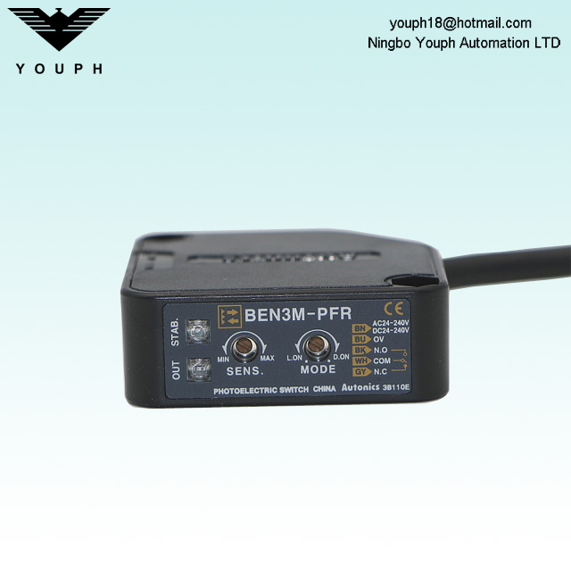 Autonics Ben3M-PFR Amplificateur compact Type intégré avec commutateur de proximité de tension universelle