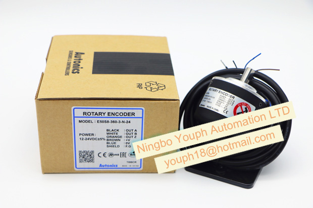 Autonics E50S8-360-3-N-24 Diamètre ∅50mm Type d'arbre Encodeur rotatif incrémentiel