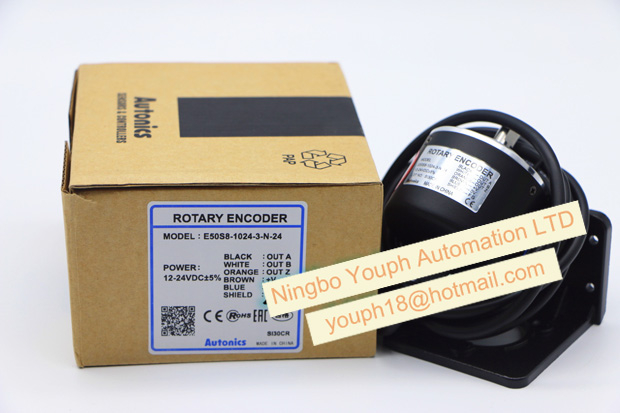 Autonics E50S8-1024-3-N-24 Diamètre ∅50 mm Type d'encodeur rotatif incrémentiel