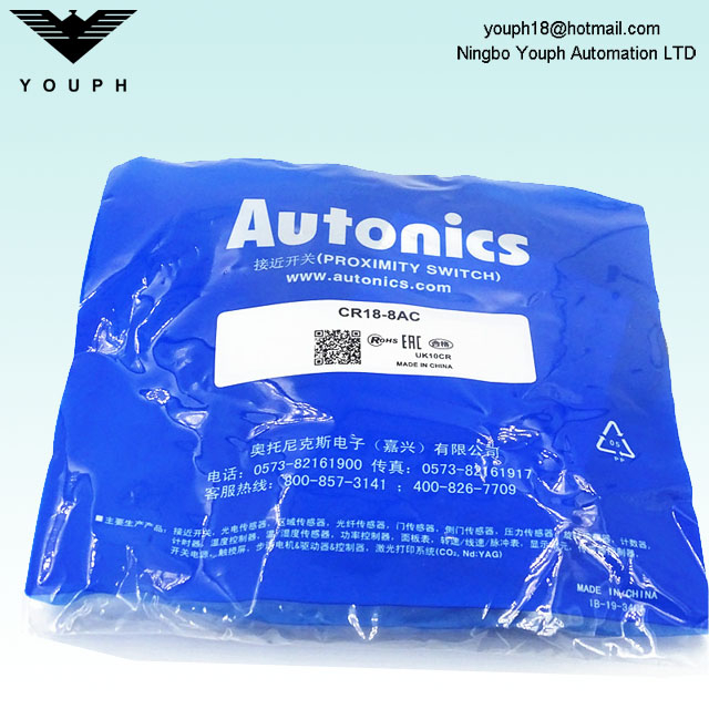 Autonics CR18-8AC AC 2 Wire Type Capteur de proximité normalement fermé