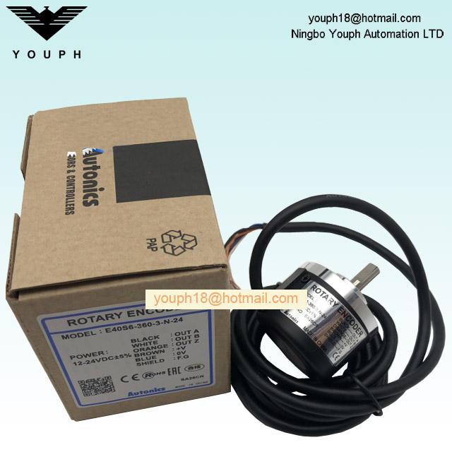 Autonics E40S6-360-3-N-24 Encodeur rotatif
