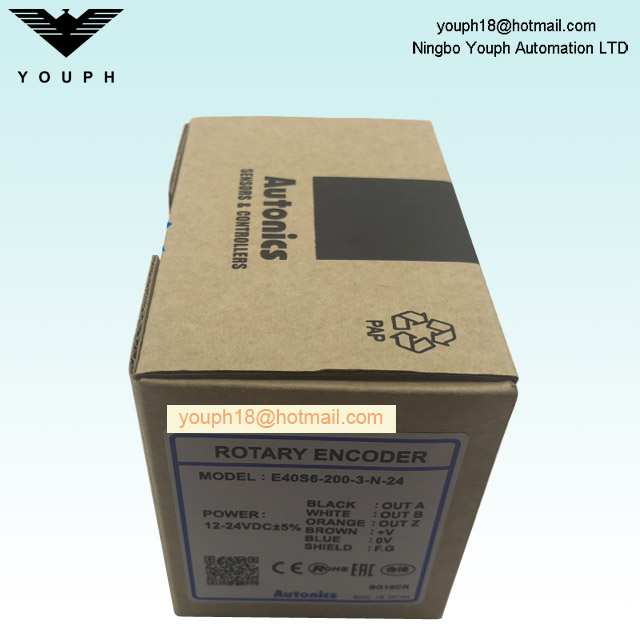 Autonics E40S6-200-3-N-24 Rotary Encodeur