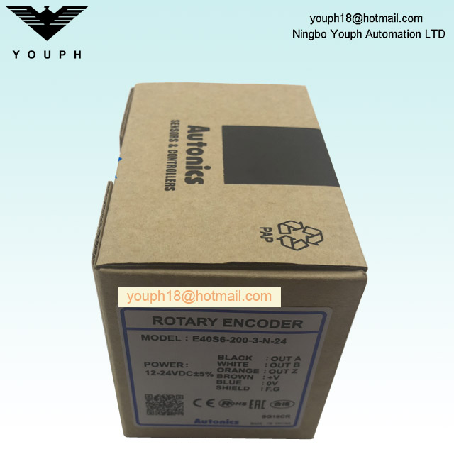Autonics E40S6-200-3-N-24 Rotary Encodeur