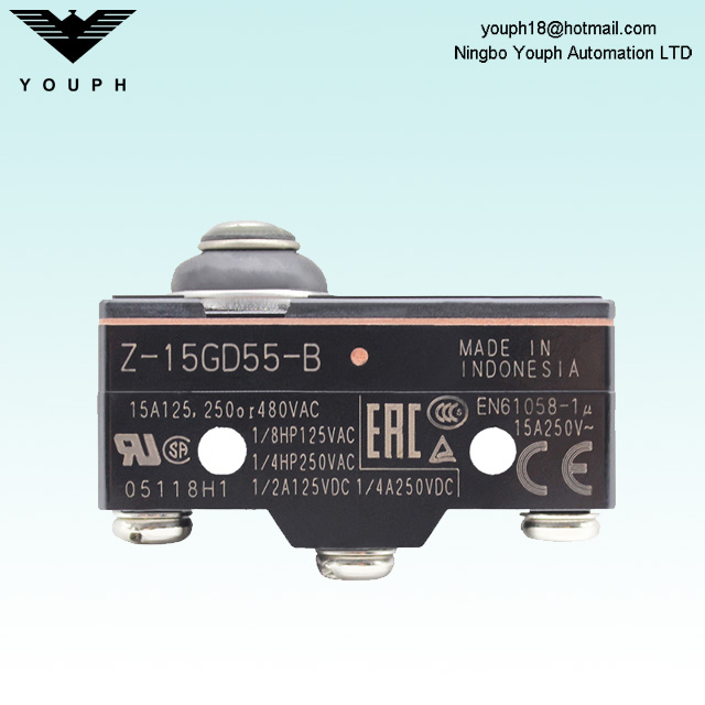 OMRON Z-15GD55-B Interrupteur de limite de base