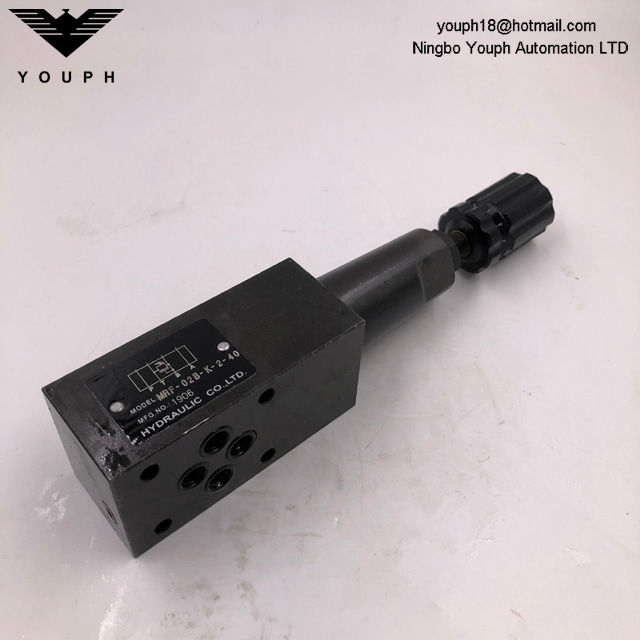 MRF-02B-K-2-40 MCS-02B-K-2-20 Valve hydraulique