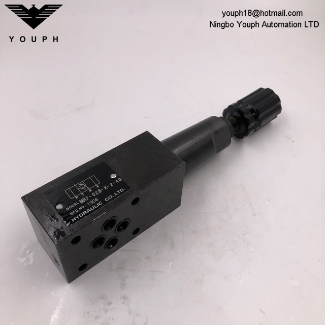 MRF-02B-K-2-40 MCS-02B-K-2-20 Valve hydraulique