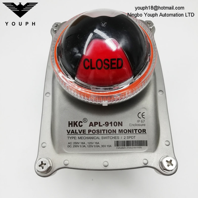 APL-910N HKC-910 APL910N 304 Moniteur de position de soupape en acier inoxydable