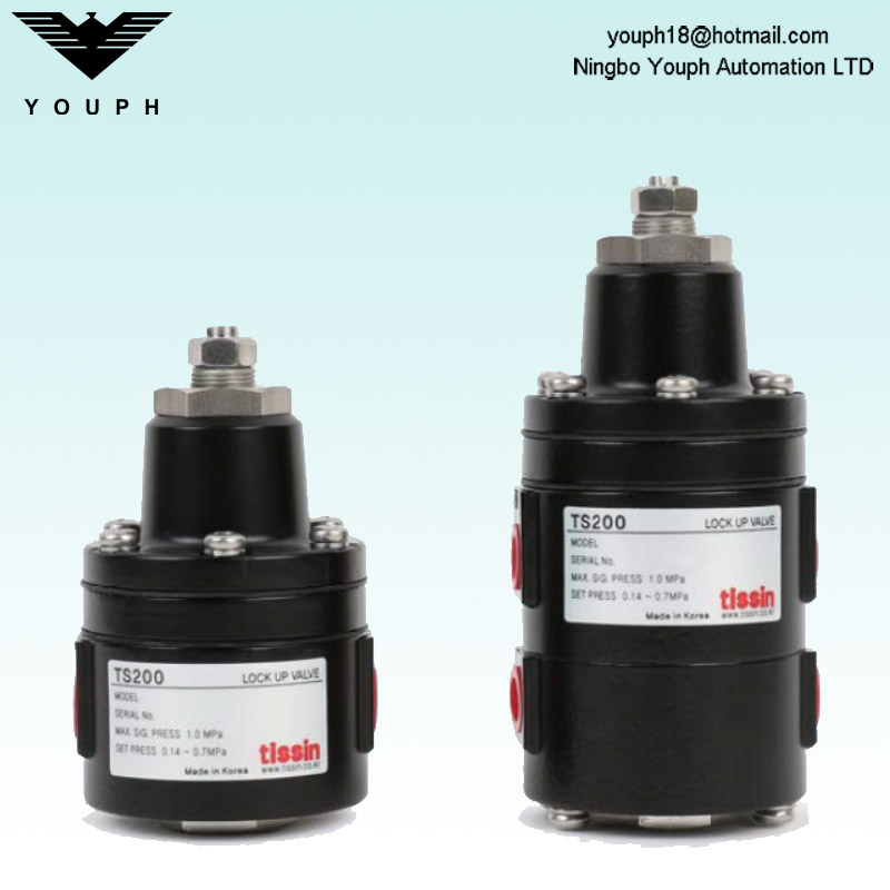 TISSIN TS200S TS200D TS200 Série Single Double Lock Up Valve
