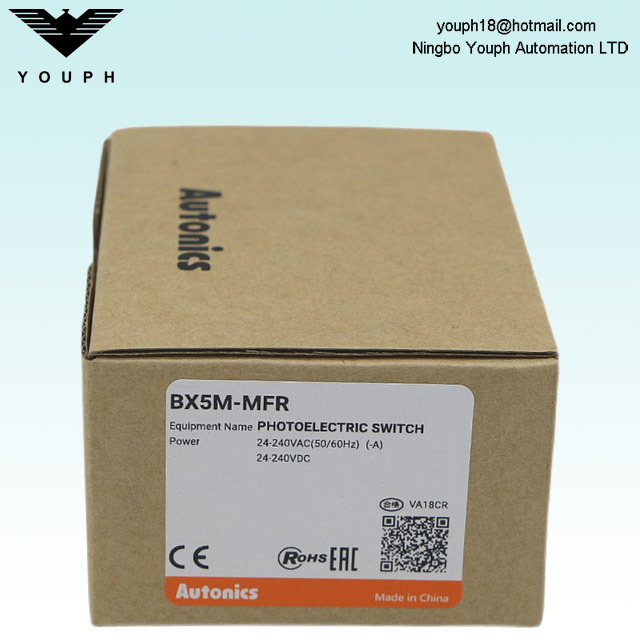 Autonics BX5M-MFR BX5M-MFR-T Amplificateur rétroréflet Capteur de photo de terminal intégré