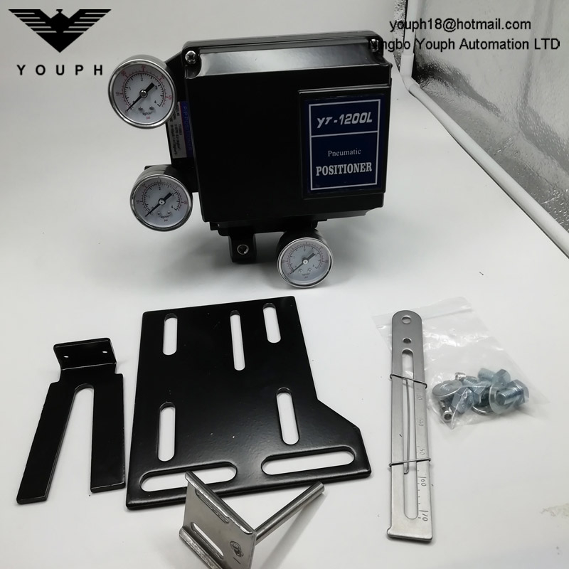 YTC YT-1200L YT-1200LS Positionner pneumatique d'actionneur linéaire à action unique