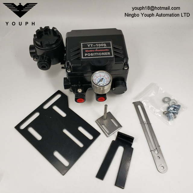 Ytc yt-1000l yt1000l-ptm avec rétroaction positionneur pneumatique linéaire-électro