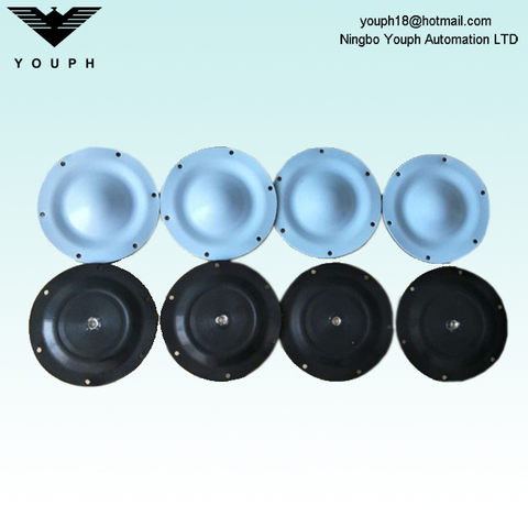 DM15 DM20 Dellmeco 6 trous de montage EP / C PTFE Diaphragm Extérieur Diamètre 144 mm