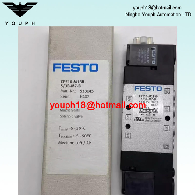FESTO CPE10-M1BH-5 / 3B-M7-B 533145 Solenoïde